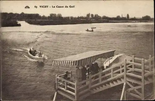 Ak Vichy Allier, Le Canot du Golf