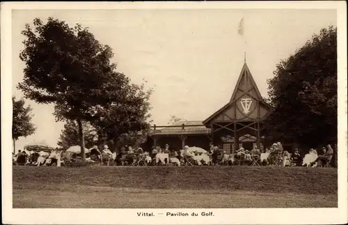 Ak Vittel Lothringen Vosges, Pavillon du Golf