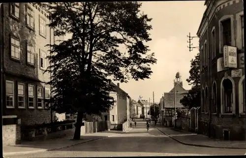 Ak Zipsendorf Meuselwitz in Thüringen, Geschwister Scholl Straße, HO Hotel