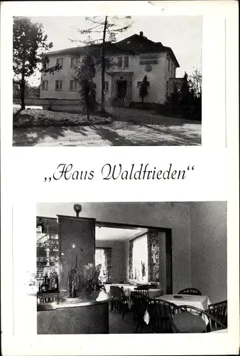 Ak Heiligenhaus in Nordrhein Westfalen, Haus Waldfrieden, In der Rose 16