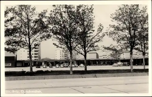 Foto Ak Berlin Neukölln Britz, Gutschmidtstraße