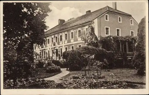 Foto Ak Wülfingerode Sollstedt Thüringen, Blick auf ein Gutshaus