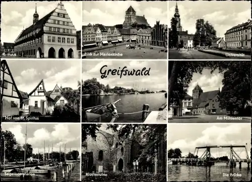 Ak Hansestadt Greifswald,