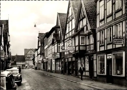 Ak Celle in Niedersachsen, Mauernstraße, Handlung für Damenhüte, Gasthof