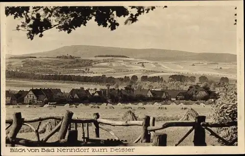 Ak Bad Nenndorf an der Weser, Blick zum Deister