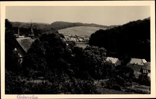 Foto Ak Grünenplan Delligsen Niedersachsen, Teilansicht