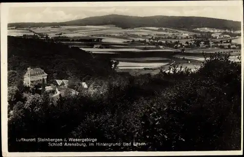 Ak Steinbergen Rinteln, Schloss Arensburg, Bad Eilsen