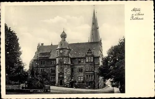 Ak Alfeld an der Leine, Rathaus