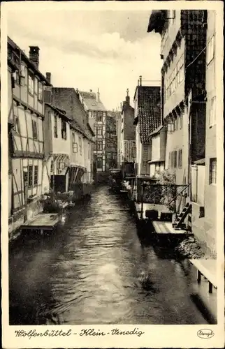 Ak Wolfenbüttel in Niedersachsen, Klein Venedig