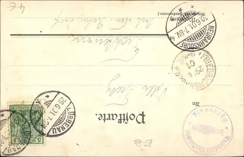 Ak Lübbenau Spreewald, Haus Wotschofska, Kahnpartie, Tracht