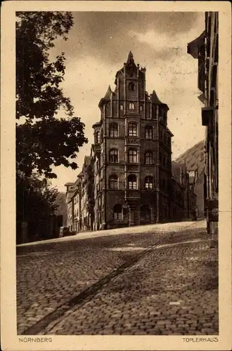 Ak Nürnberg in Mittelfranken, Toplerhaus