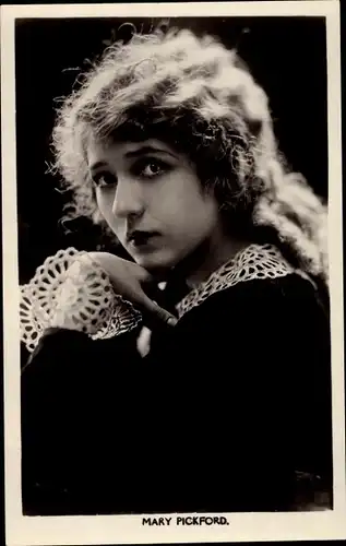 Ak Schauspielerin Mary Pickford, Portrait