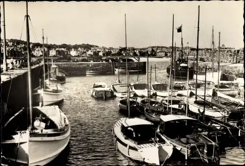 Ak North Berwick Schottland, Harbour, Hafen, Boote