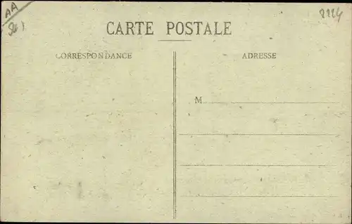 Ak Blainville Meurthe et Moselle, Le Pont detruit, Vue prise de la route