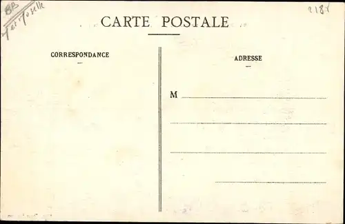 Ak Badonvillers Meurthe et Moselle, Grande Rue, Apres l'Invasion du 1914