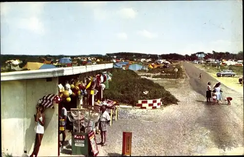 Ak Cayeux sur Mer Somme, Vue generale sur le camping