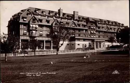 Ak Deauville La Plage Fleurie Calvados, Hotel du Golf