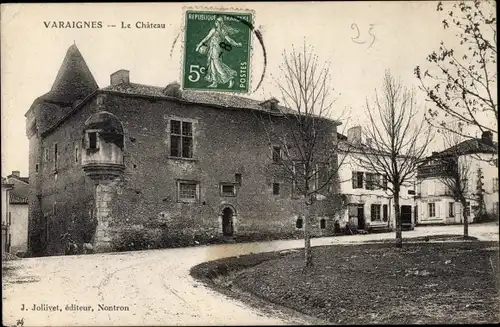 Ak Varaignes Dordogne, Le Chateau