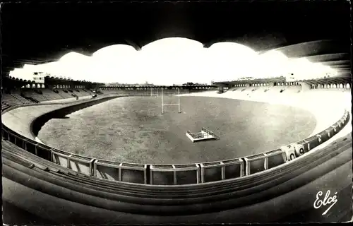 Ak Bordeaux Gironde, Stade Municipal, Stadion, Innenansicht