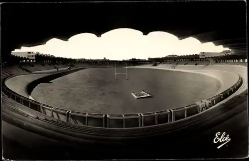 Ak Bordeaux Gironde, Stade Municipal, Stadion, Innenansicht