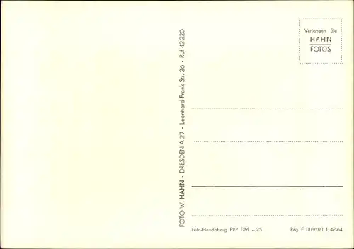 Ak Dresden, Kreuzkirche, Neues Rathaus, Altmarkt und Neumarkt, Fliegeraufnahme, Hahn 13008