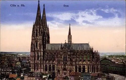 Ak Köln am Rhein, Dom
