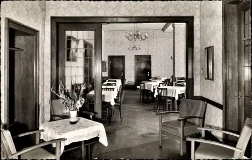 Ak Boppard am Rhein, Kneipp Sanatorium St. Ursula, Speisesaal