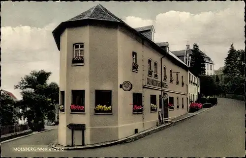 Ak Molsberg im Westerwald, Gasthaus und Pension "Zur schönen Aussicht"