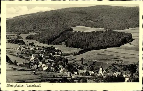 Ak Elleringhausen Olsberg im Hochsauerland, Gesamtansicht