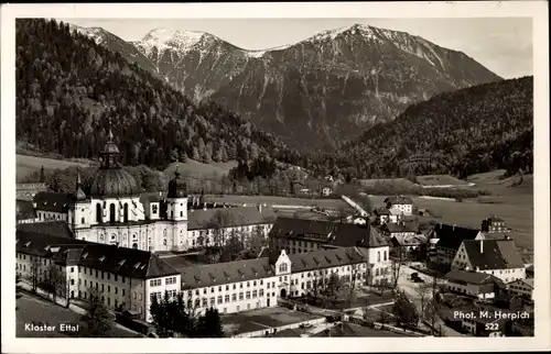 Ak Ettal Oberbayern, Kloster