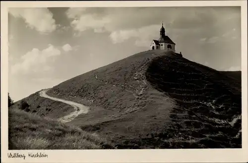 Ak Rottach Egern in Oberbayern, Wallberg Kirchlein