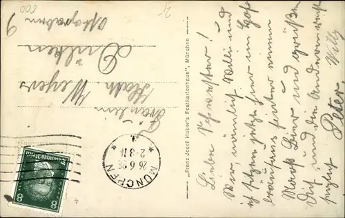 Ak München, Dom und Rathaus