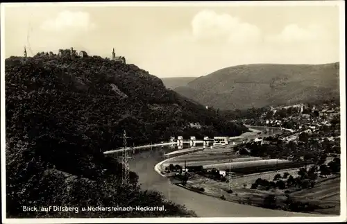 Ak Dilsberg Neckargemünd am Neckar, Neckarsteinach, Neckartal