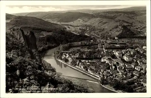 Ak Bad Münster am Stein Ebernburg, Teilansicht