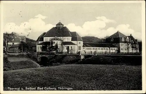 Ak Bad Colberg Heldburg in Thüringen, Kurhaus