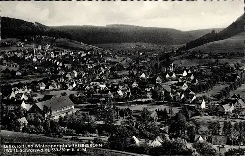 Ak Baiersbronn im Schwarzwald, Gesamtansicht