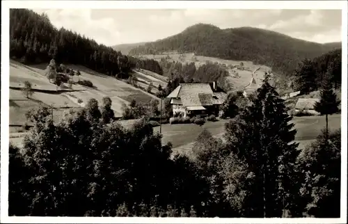 Ak Bad Rippoldsau Schapbach im Schwarzwald, Rimbachtal Schwarzwaldhaus