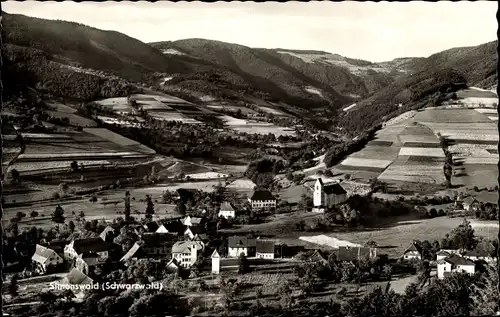 Ak Simonswald im Schwarzwald, Gesamtansicht