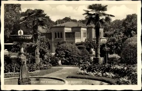 Ak Bad Cannstatt Stuttgart in Württemberg, Schloss Wilhelma