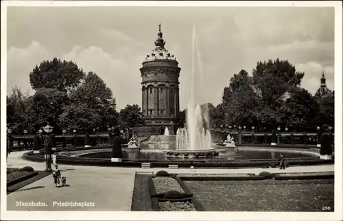 Ak Mannheim in Baden, Friedrichsplatz