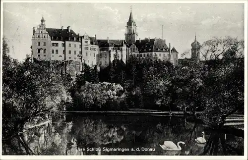 Ak Sigmaringen an der Donau Baden Württemberg, Schloss