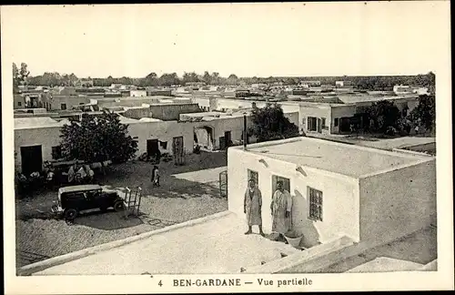 Ak Ben Gardane Tunesien, Teilansicht