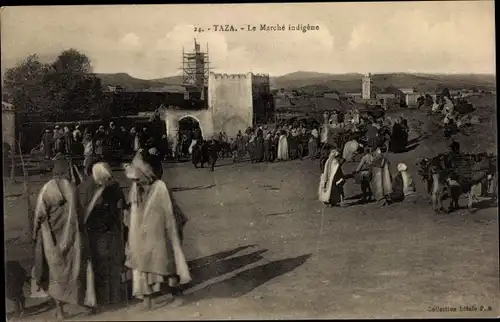 Ak Taza Marokko, Le Marché Indigene