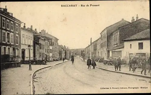 Ak Baccarat Meurthe et Moselle, Rue de Frouard