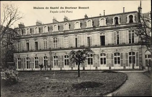 Ak Paris XVIII. Arrondissement Buttes-Montmartre, Maison de Sante du Docteur Bonnet, Facade
