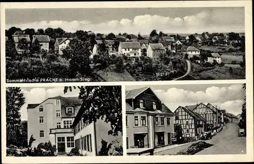 Ak Pracht im Westerwald, Gesamtansicht, Straßenpartie, Geschäftshaus