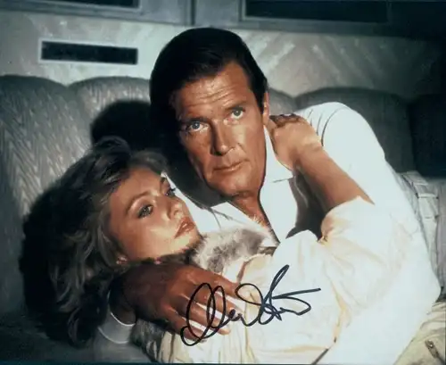 Mary Stavin, Bond Girl, James Bond, Live and let die, Original Autogramm