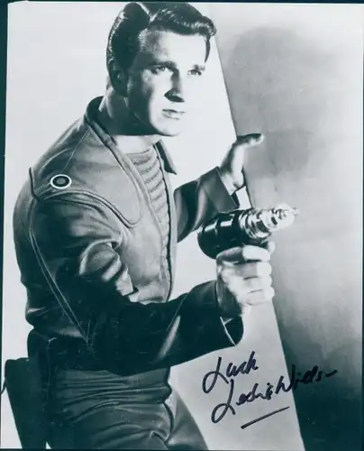 Leslie Nielsen, Forbidden Planet, Alarm im Weltall, Original Autogramm