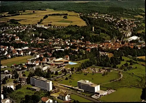 Ak Bad Soden Salmünster in Hessen, Luftaufnahme