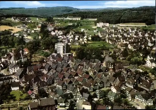 Ak Freudenberg im Siegerland, Blick auf den Ort